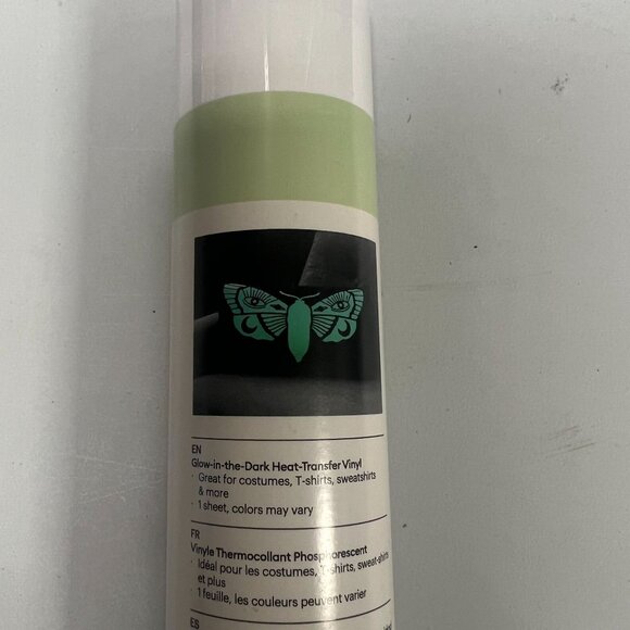 Cricut Glow in the Dark 12"X24" Iron-on Vinyl White - Picture 6 of 15